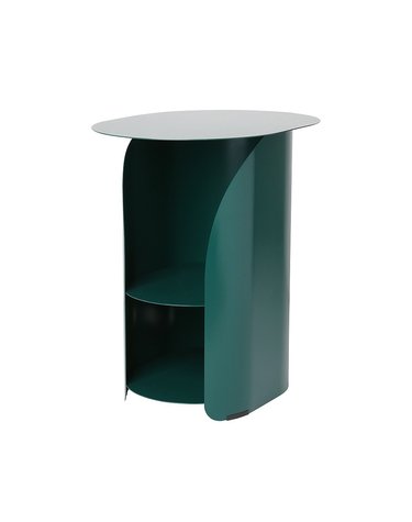 커브사이드테이블 curve side table_evergreen