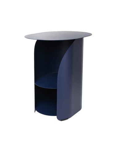 커브사이드테이블 curve side table_deep blue