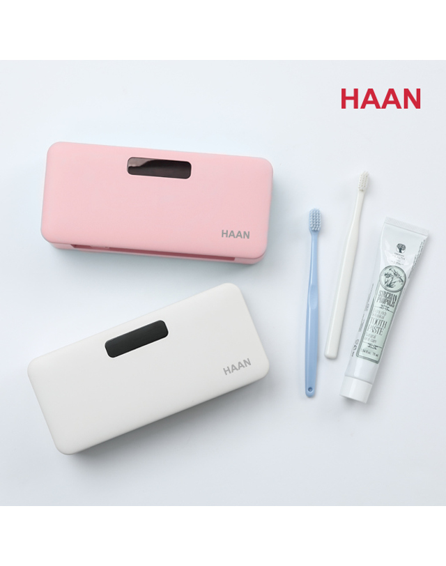 한경희생활과학 한경희 한경희 UVE-LED 열풍건조 가정용 칫솔살균기 HTS-9000 착용컷