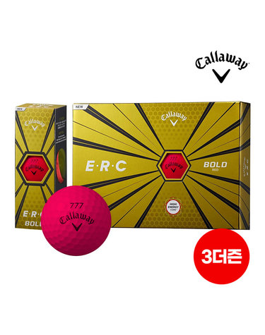 [3더즌 세트] 캘러웨이 ERC T라인 골프볼 3피스