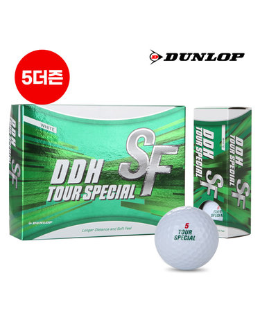 [5더즌 세트] 던롭 NEW DDH SF 골프볼 2피스