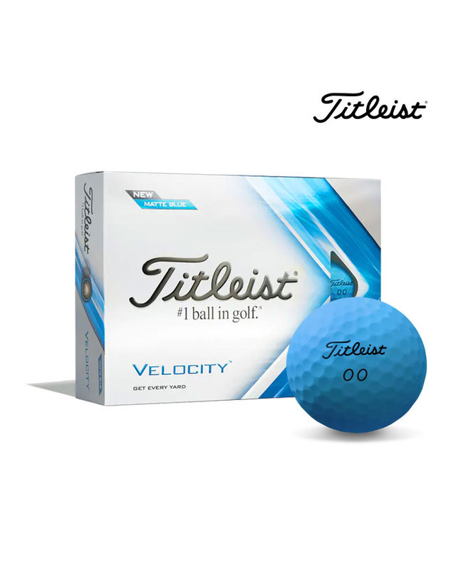 타이틀리스트 타이틀리스트 VELOCITY 벨로시티 골프볼 2피스 착용컷