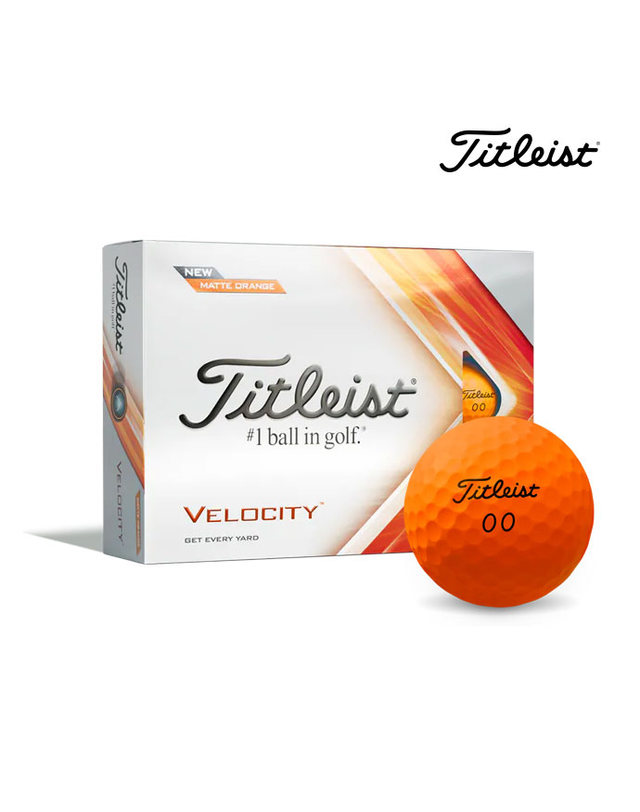 타이틀리스트 타이틀리스트 VELOCITY 벨로시티 골프볼 2피스 착용컷