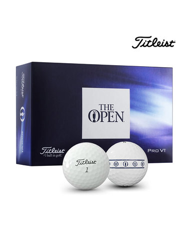 타이틀리스트 Pro V1 The Open 디오픈 골프볼 하프더즌