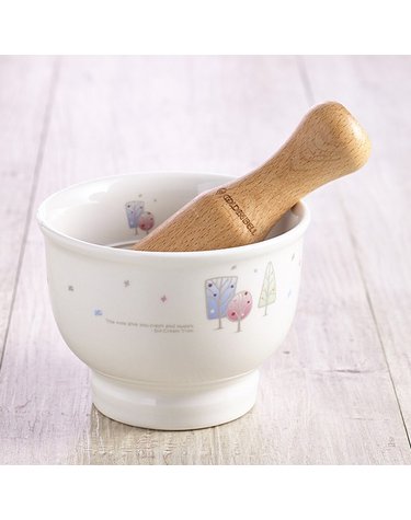 아이스크림 도자기 절구통