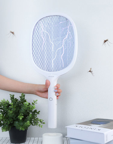 아이리버 실속형 충전식 전기 모기채 IMK-1200W
