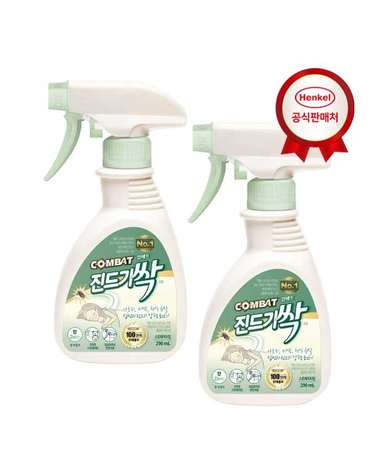 헨켈 - 컴배트 진드기싹 스프레이290MLX2개