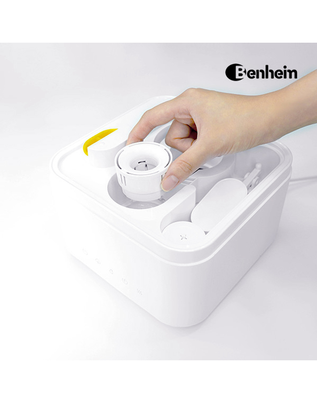 벤하임 자동습도조절 통세척 클린케어 복합식가습기 BWUH230WH 착용컷