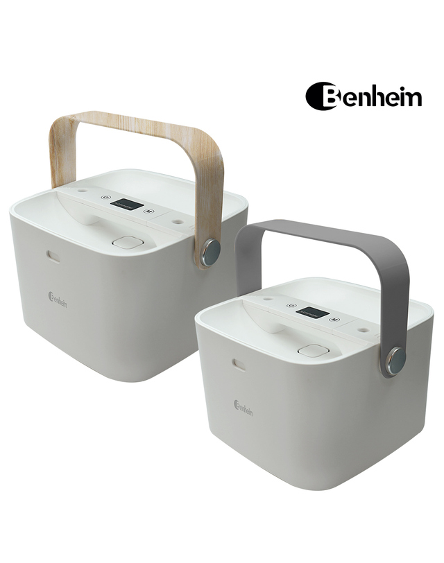 벤하임 벤하임 듀얼미스트 무선 초음파가습기 BDH-250WD/BDH-250GY 착용컷