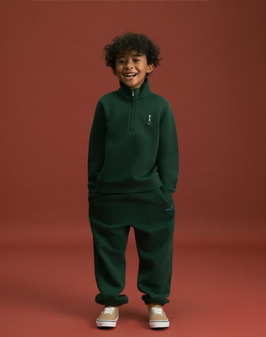 [KIDS]  조거 스웻 팬츠 그린