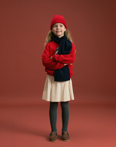 [KIDS] 코듀로이 스커트 아이보리