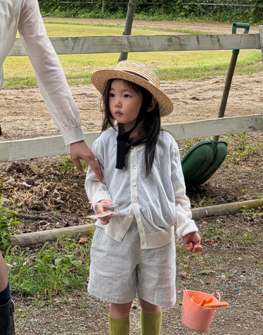 [KIDS] 긴팔 가디건 화이트