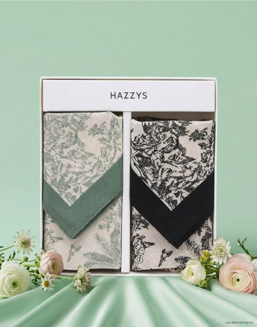 [뜨왈드주이] Toile de Jouy 손수건 2종 세트