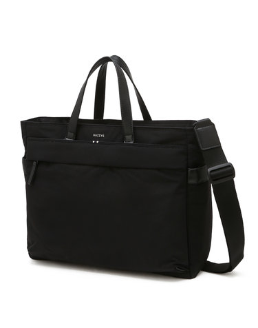 [14인치 노트북 수납][HATCH-BAG] 블랙 토트백 보스턴백
