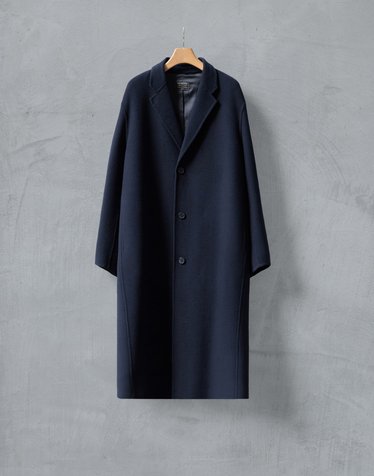 [HIS] 네이비 《CASHMERE 30》 핸드메이드 싱글 코트