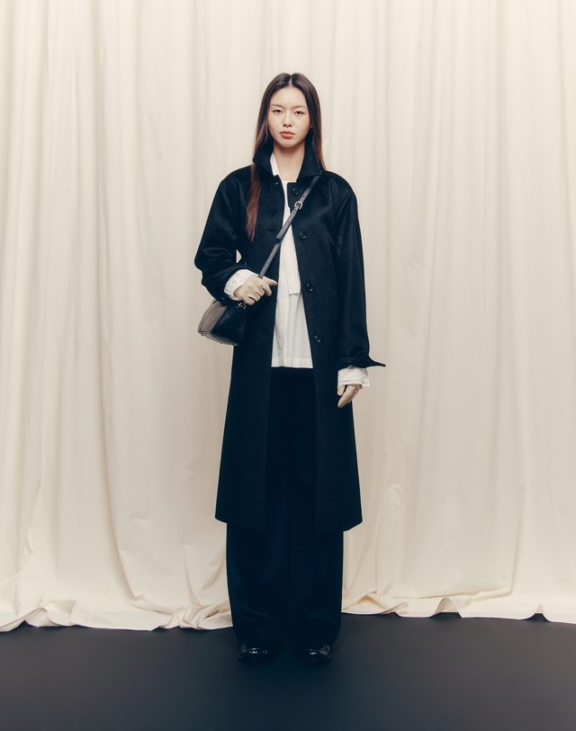 히스 헤지스 우먼 [고준희PICK] [HIS WOMEN] 블랙 천연가죽 탑핸들 토트백(크로스 가능)