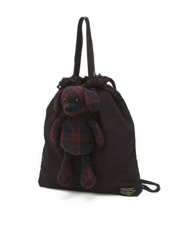 [선물추천][SET][HAZZYS HARRY]버건디 해리 키링&패커블백
