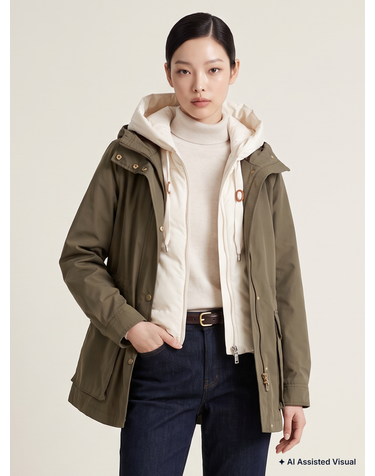 [기간한정특가]에센셜 사파리 점퍼 카멜