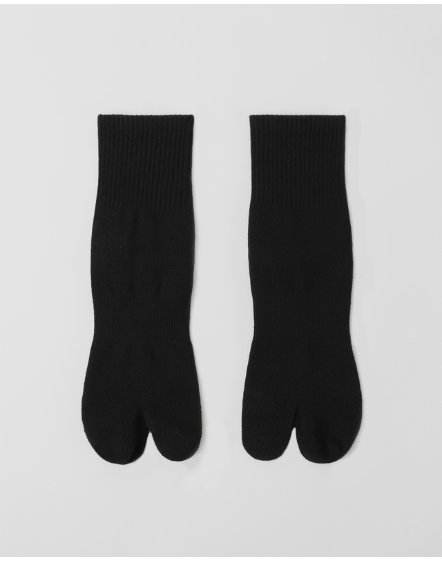 타비 [TABI] 남녀공용 블랙 QUARTERSOCKS 상세