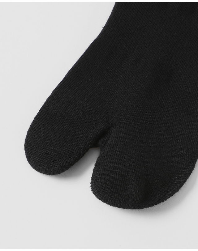 타비 [TABI] 남녀공용 블랙 QUARTERSOCKS 상세