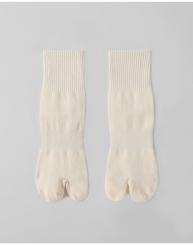 타비 [TABI] 남녀공용 화이트 QUARTERSOCKS 미색 상세
