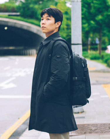 블랙 구스다운 맥코트