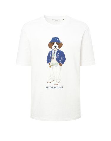[HAZZYS HARRY] 로잉크루 해리 그래픽 티셔츠
