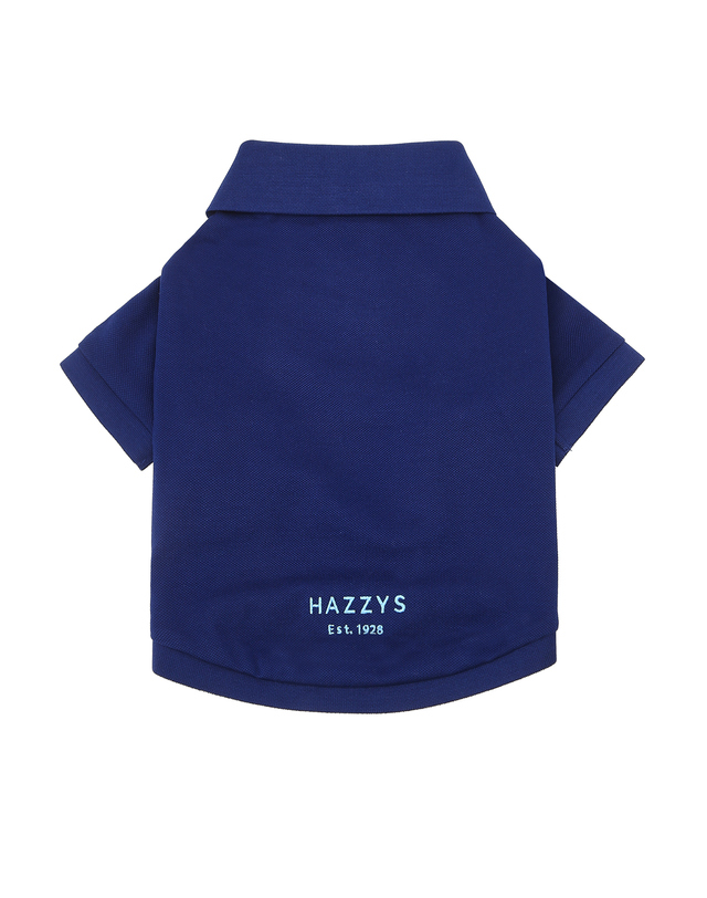 헤지스 남성 [HAZZYS PUPPY] 블루 스타일 강아지 의류 착용컷