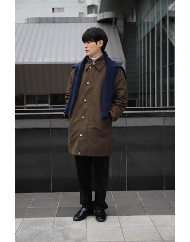 [ROYAL COAT] 브라운 DUTY 3WAY 트렌치 코트