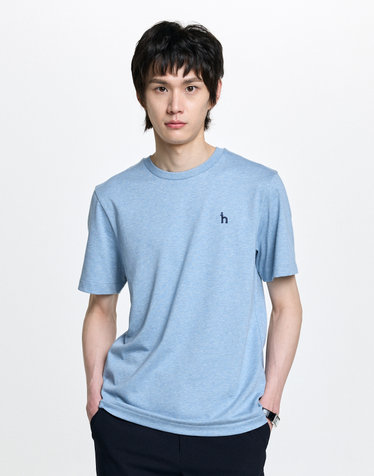 [시즌오프][ESSENTIAL] 블루 크루넥 티셔츠