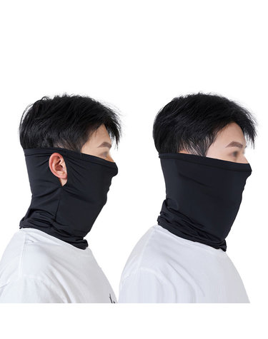 스포츠 햇빛가리개 자외선 차단 블랙 마스크
