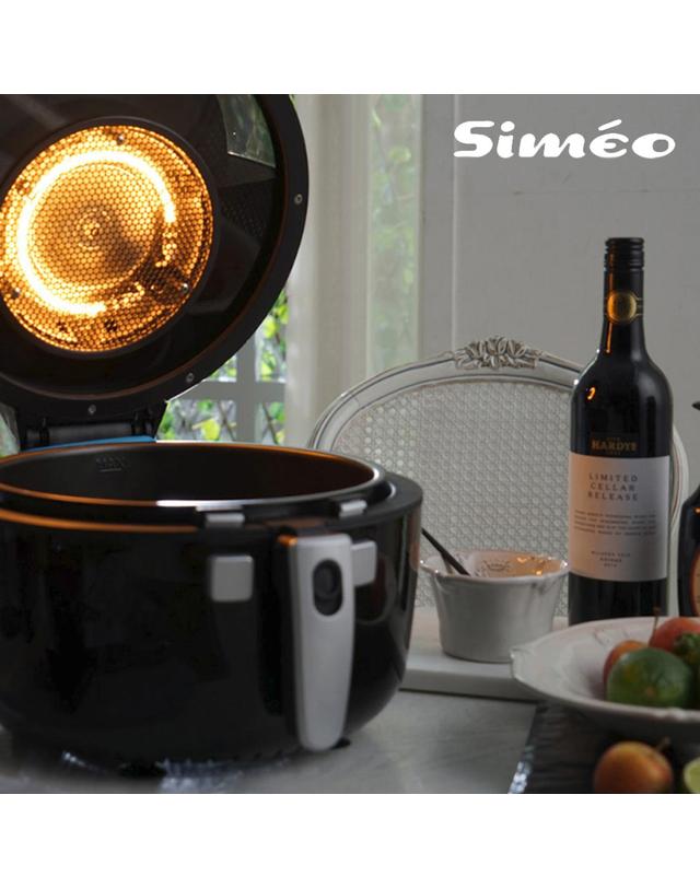 시메오 [simeo] 시메오 패밀리 6L 에어프라이어 DK-20-1 (디지털) 착용컷