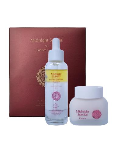 참존 미드나이트 스페셜 듀오 세트 (에센스 30ml + 크림 50ml)