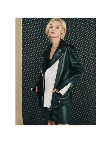 양가죽 오버핏 라이더 자켓_LAMB SKIN OVER-FIT RIDER JACKET