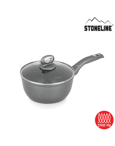 [스톤라인] 고문도 스톤코팅 인덕션 편수냄비 18cm 1p