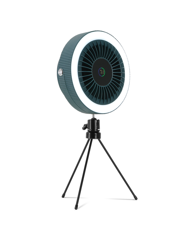 펜소닉 리코 삼각대 LED 무선 BLDC 써큘레이터(리모컨 포함) 착용컷