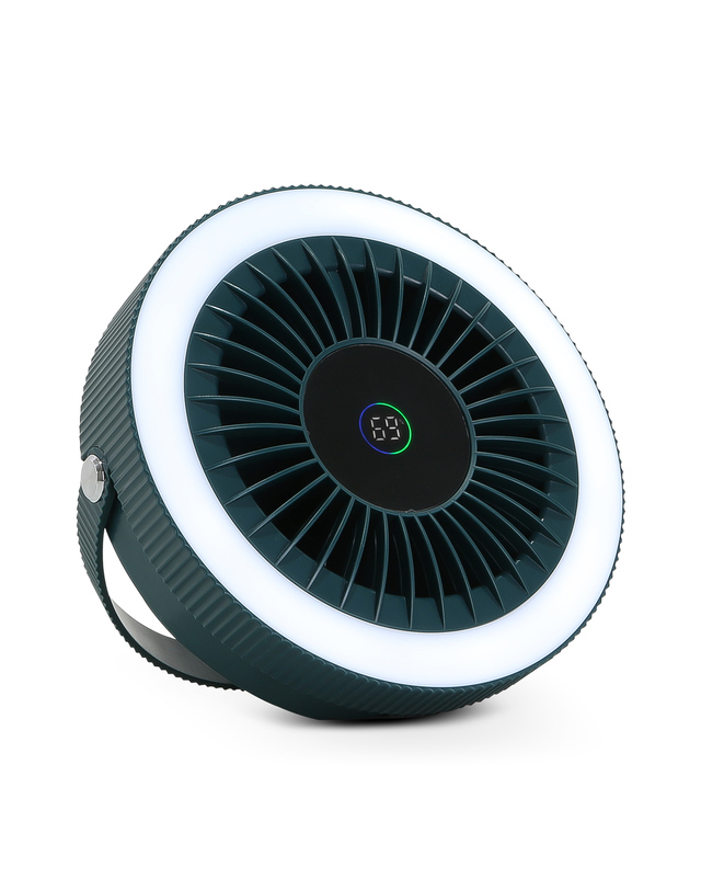 펜소닉 리코 삼각대 LED 무선 BLDC 써큘레이터(리모컨 포함) 착용컷