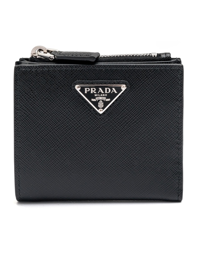 프라다 [PRADA] 프라다 사피아노 가죽 반지갑 2ML049-QHH-F0002 착용컷
