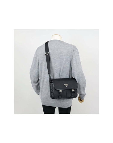 [명품] 라프리마 프라다 리나일론 사피아노 가죽 숄더백 2VD769 XLO 2DMH F0002