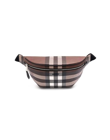 [BURBERRY] 버버리 브라운 체크 로고 범 백 8052806
