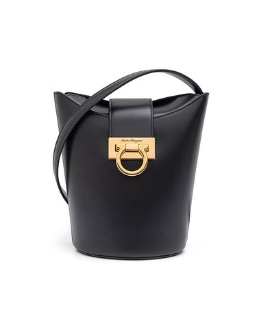 [FERRAGAMO] 페라가모 트리폴리오 숄더백 21-1194 NERO 748442
