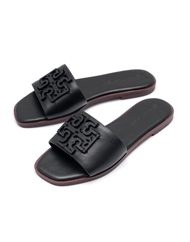 토리버치 [TORY BURCH] 토리버치 이네스 슬라이드 88784-004 착용컷