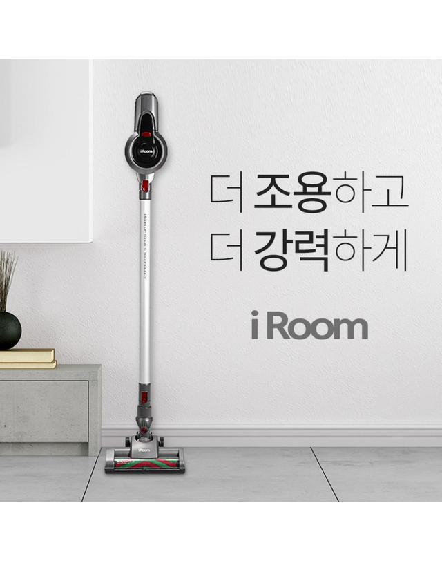 아이룸 아이룸 BLDC 디지털모터 무선청소기 AST-009D 착용컷