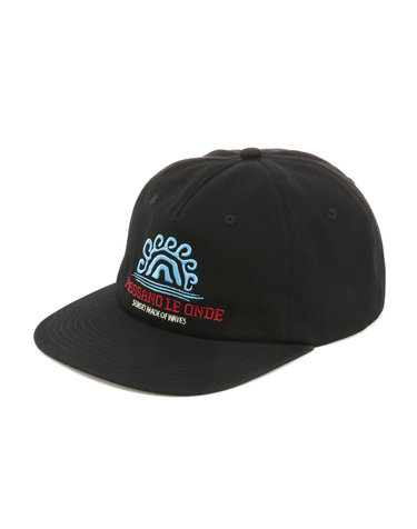 빅 사이즈 Washed PLO logo 5패널 볼캡 모자 블랙