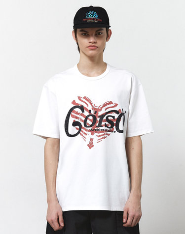 CORSO BONE HEART 반팔 티셔츠 화이트
