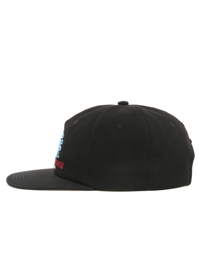 일꼬르소 빅 사이즈 Washed PLO logo 5패널 볼캡 모자 블랙 착용컷