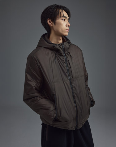 TORAY 프리마로프트 펑셔널 후드 자켓 카키