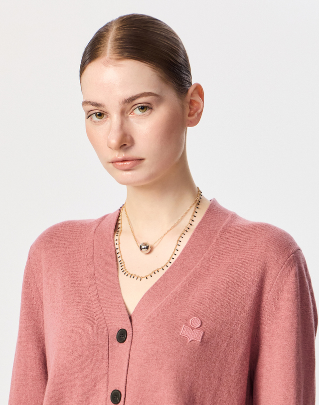이자벨마랑 [NECKLACE] 블랙 미니 체인장식 목걸이 착용컷