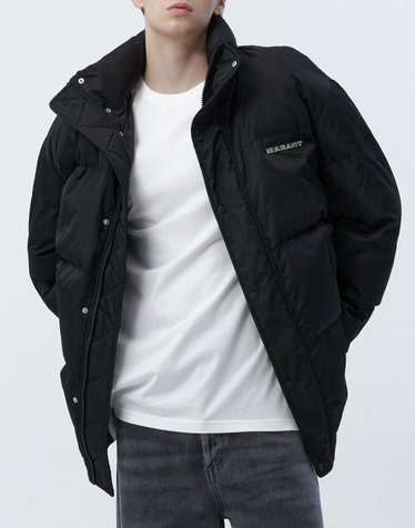 [ISABEL MARANT MEN] 블랙 단색 패딩점퍼