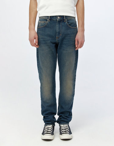 [ISABEL MARANT MEN] 블루 워싱 면 데님팬츠
